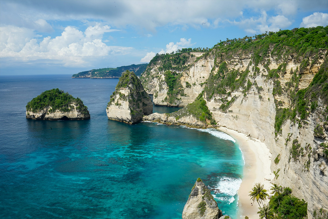 Diamond Beach a Nusa Penida.