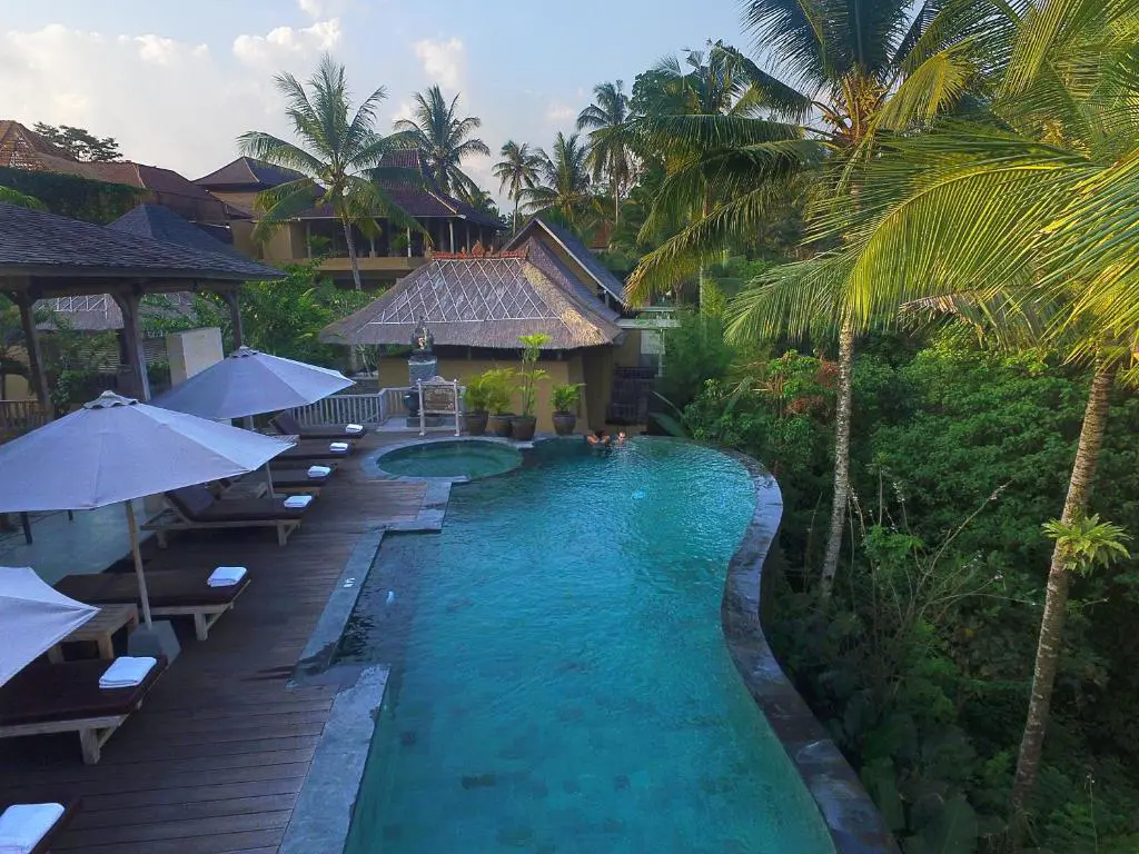 Il resort Wapa di Ume a Ubud, Bali.